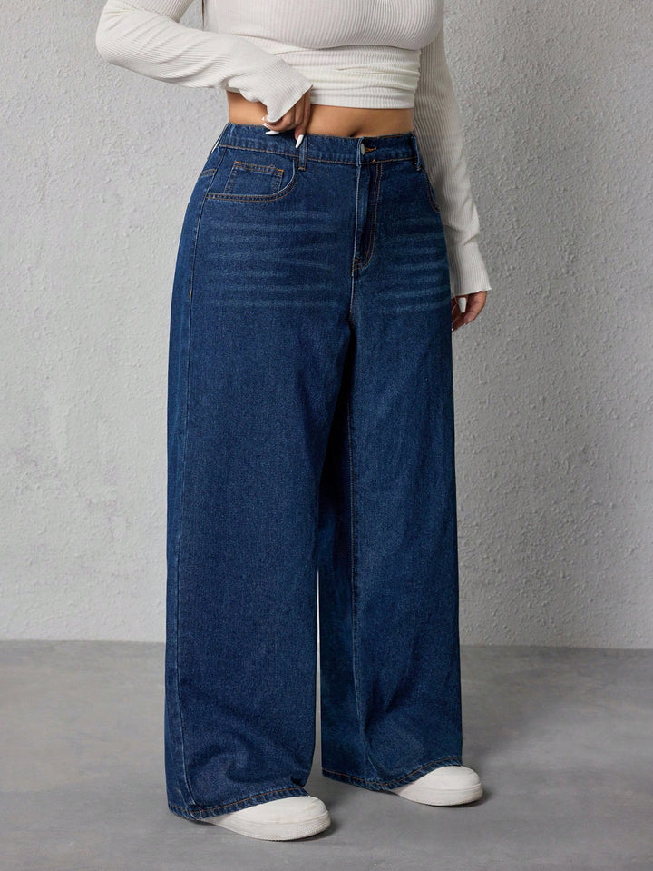 Jeans SHEIN, albastru