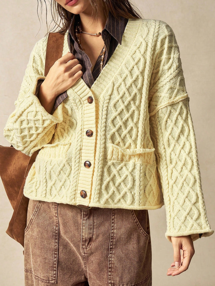 Cardigan SHEIN, galben