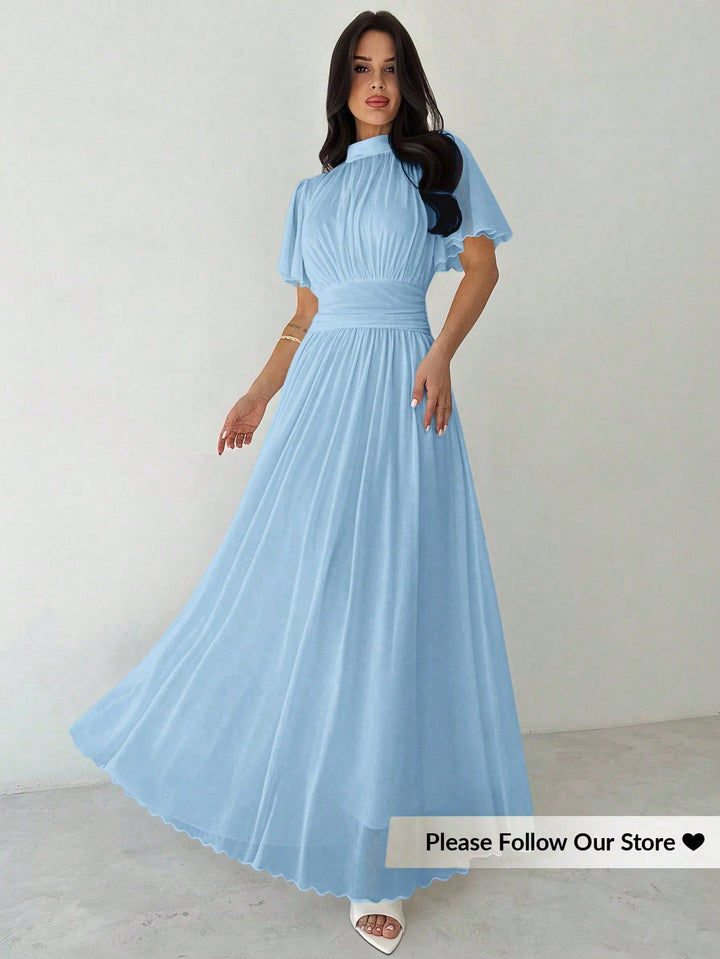 Rochie maxi SHEIN, albastru