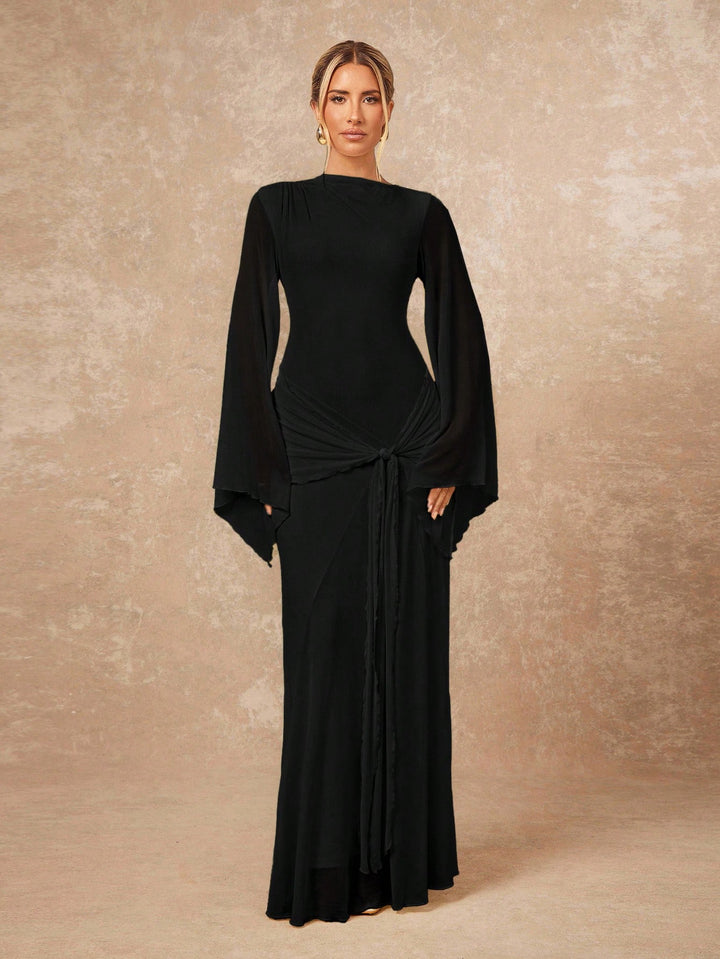 Rochie maxi SHEIN, negru
