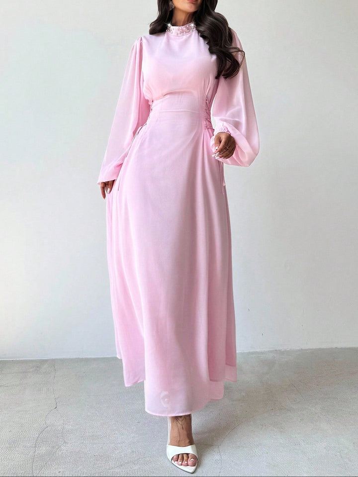 Rochie maxi Shein, roz