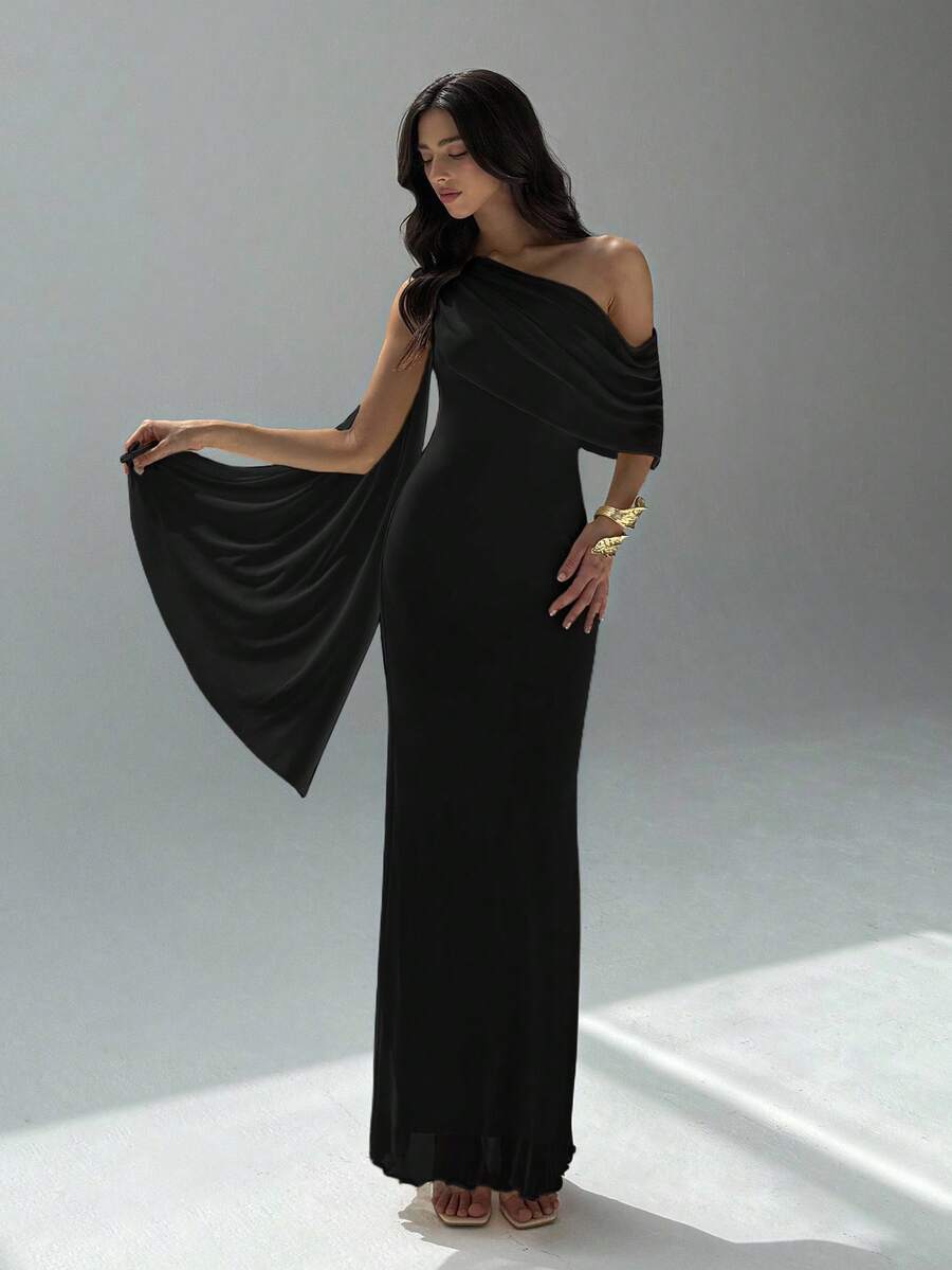 Rochie maxi SHEIN, negru