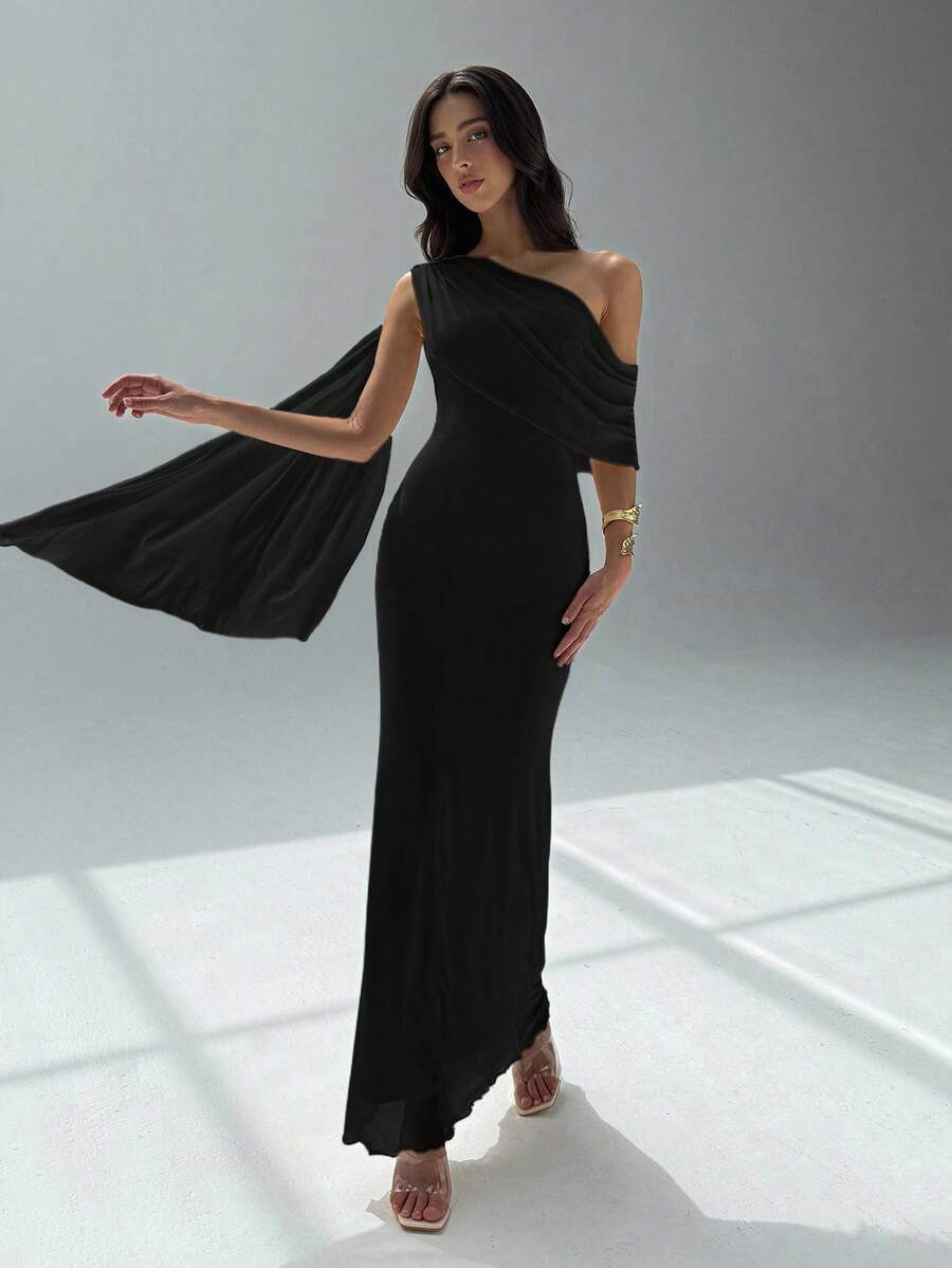 Rochie maxi SHEIN, negru
