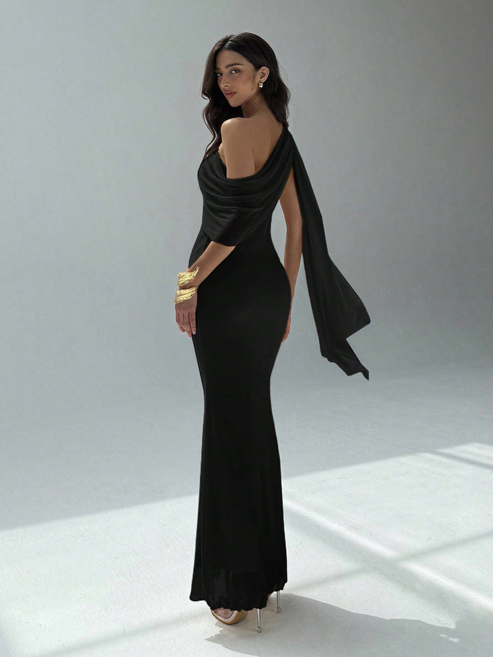 Rochie maxi SHEIN, negru