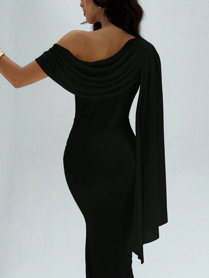 Rochie maxi SHEIN, negru