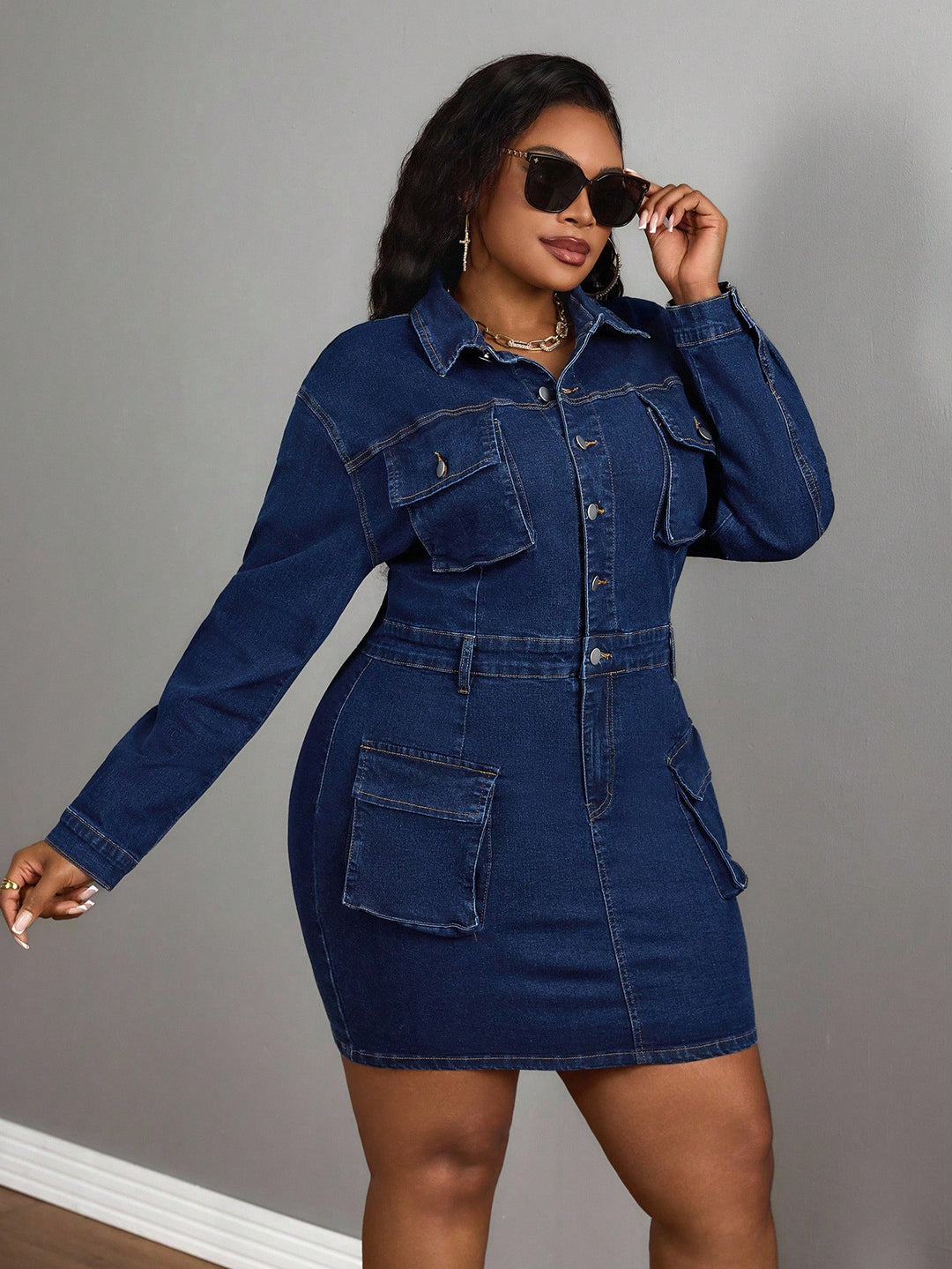 Rochie SHEIN, albastru
