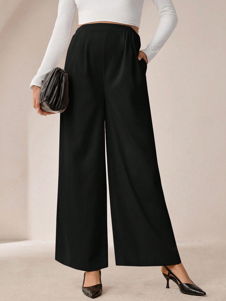 Pantaloni SHEIN, negru
