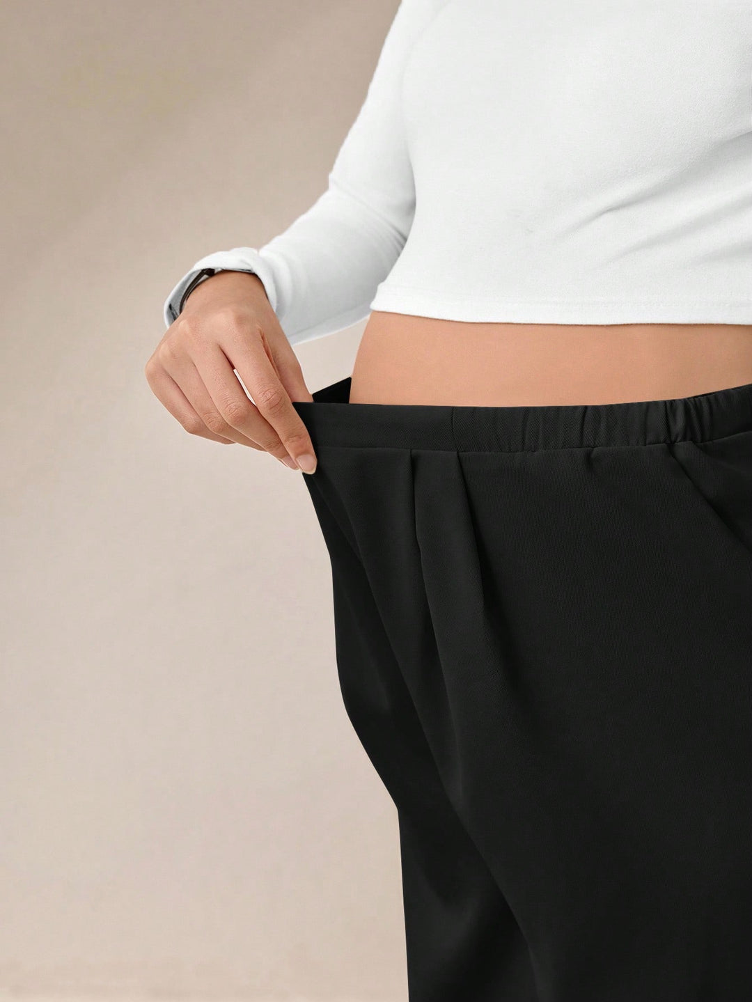 Pantaloni SHEIN, negru