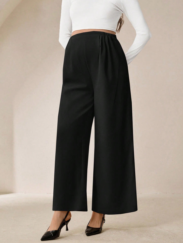 Pantaloni SHEIN, negru