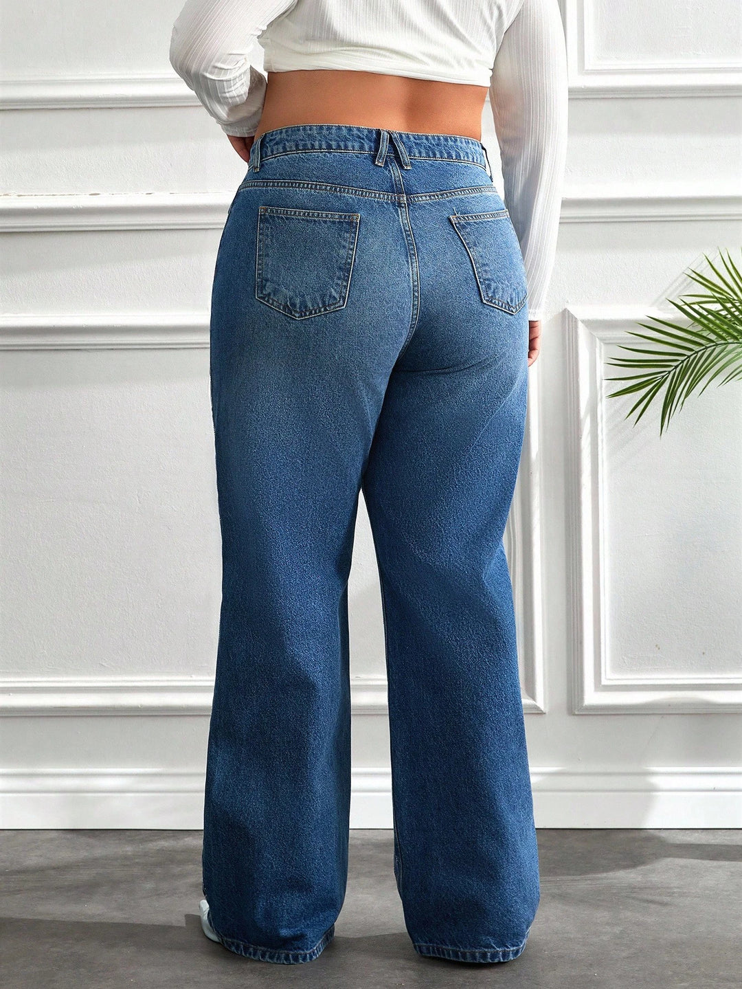 Jeans SHEIN, albastru