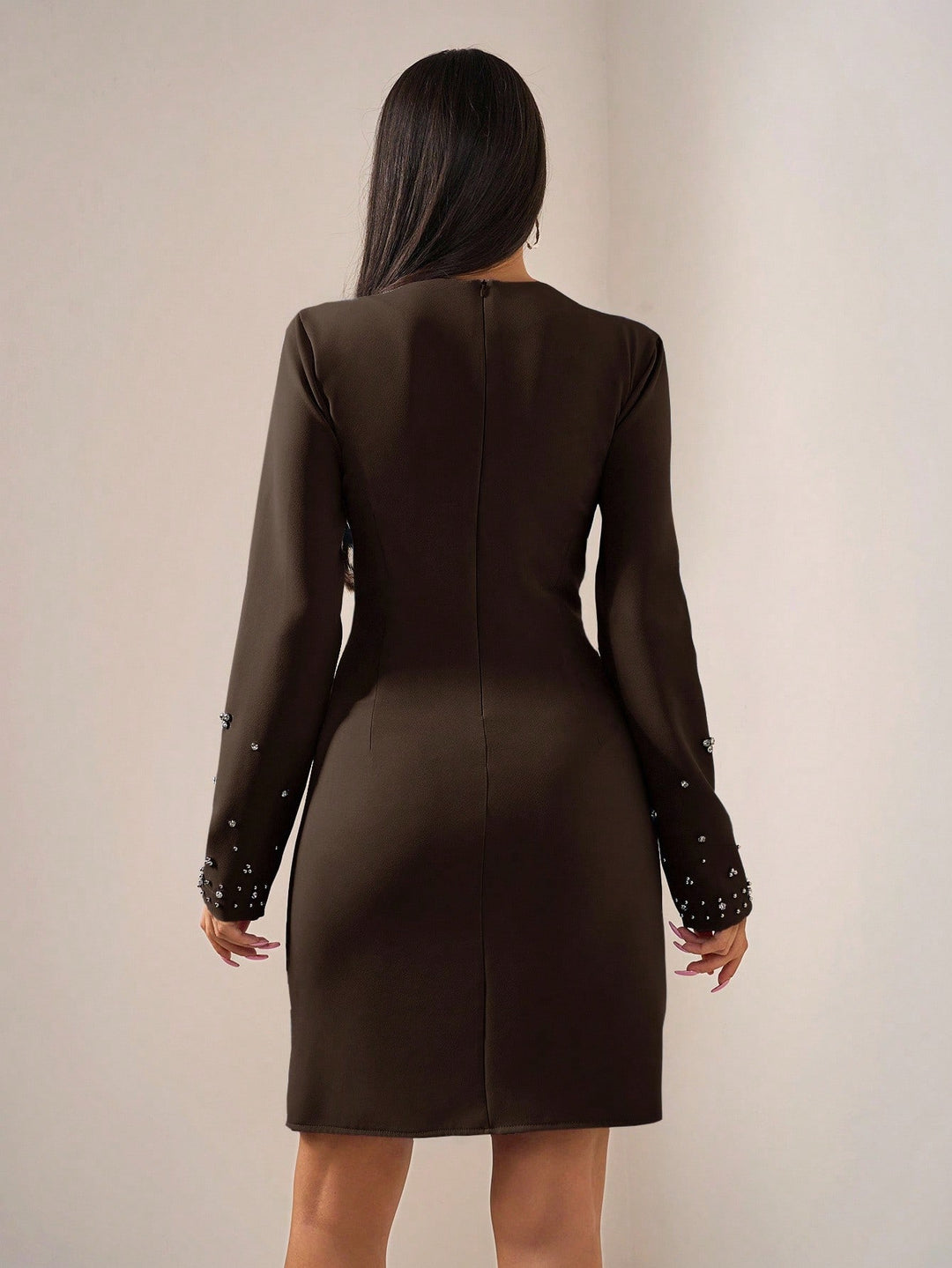 Rochie mini SHEIN, maro