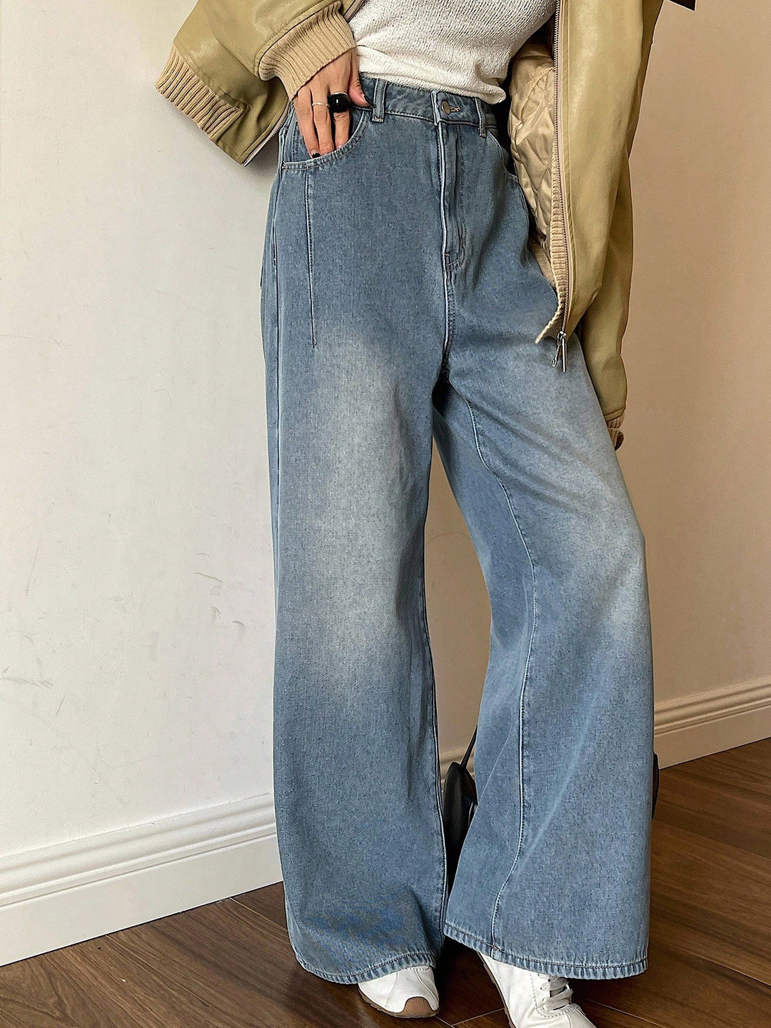 Jeans SHEIN, albastru