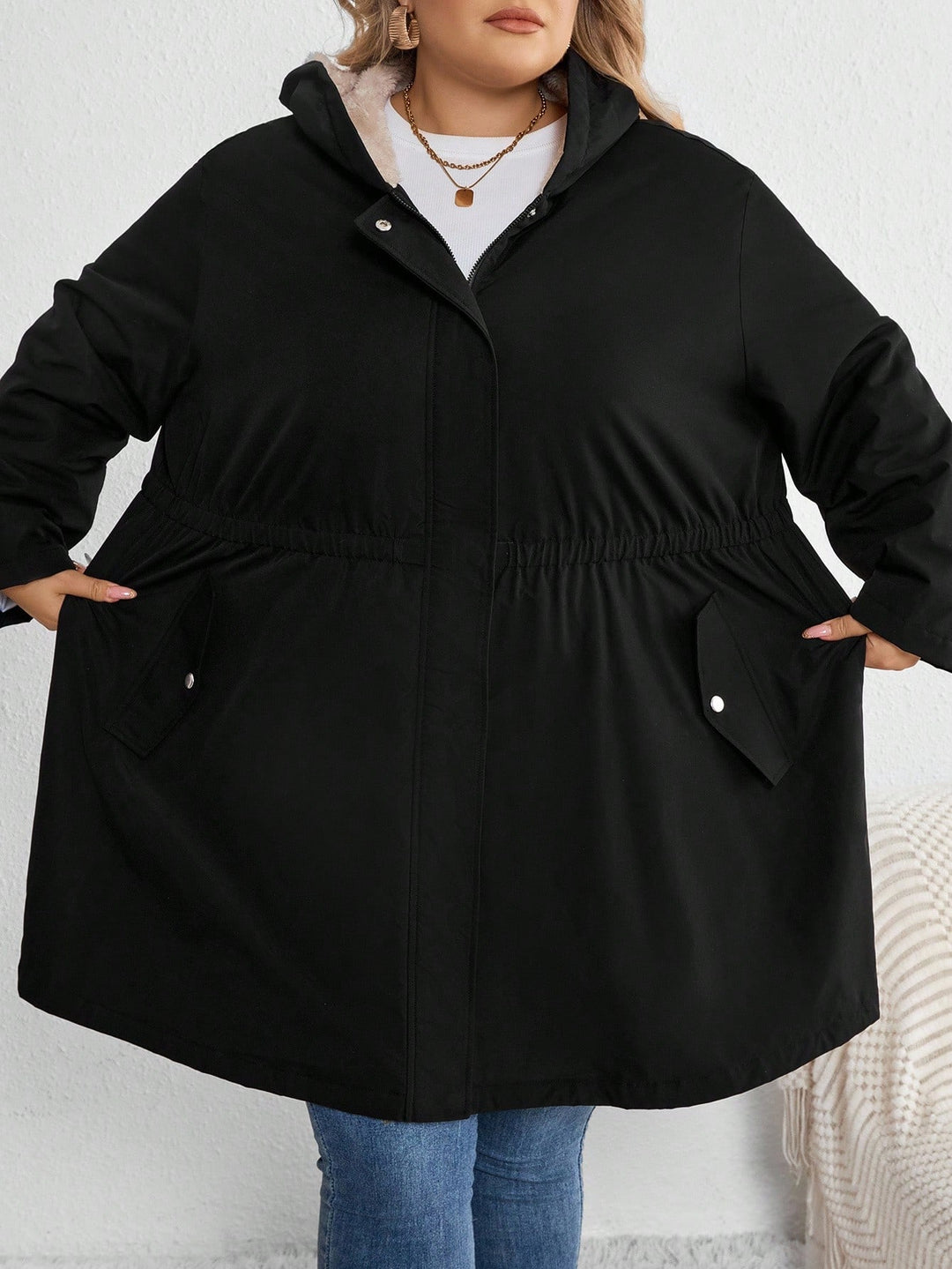 Palton SHEIN, negru