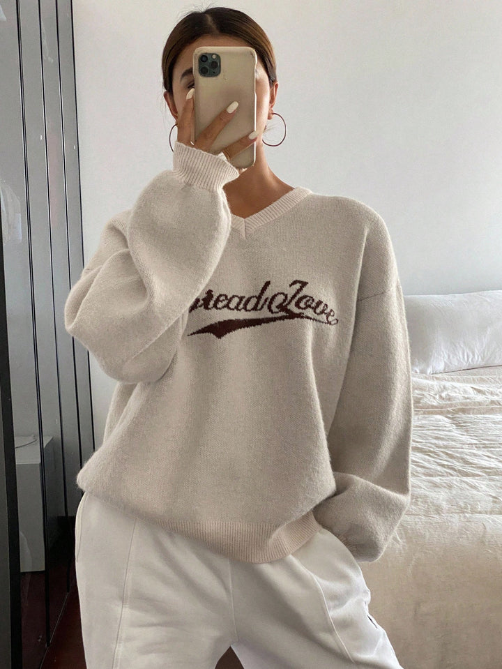 Pulover SHEIN, bej