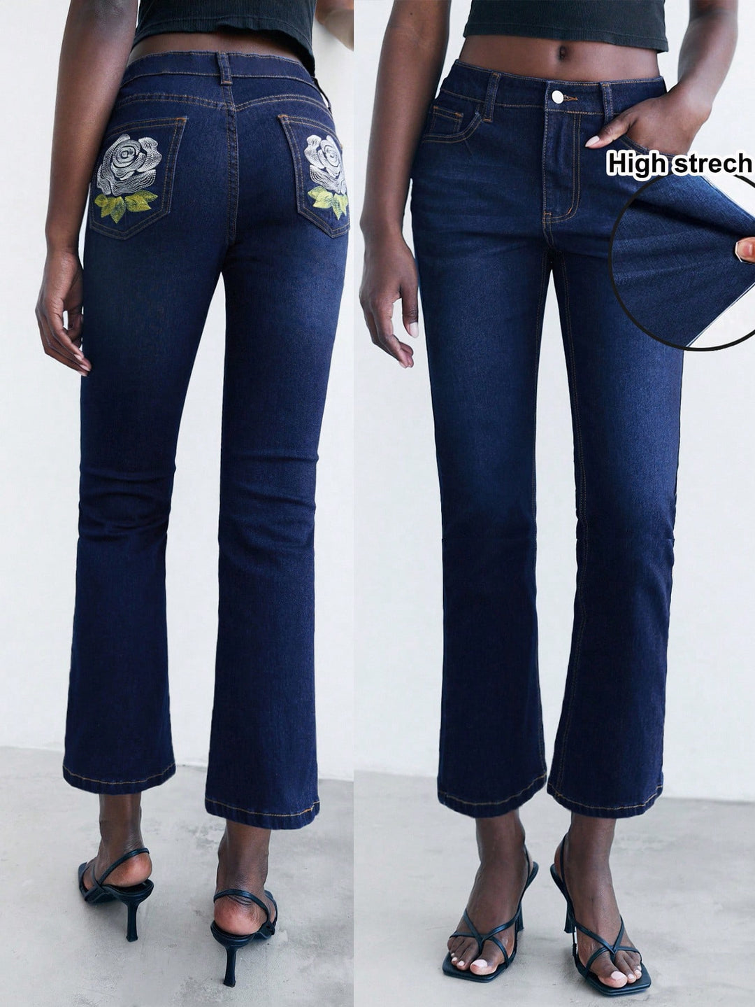 Jeans SHEIN, albastru