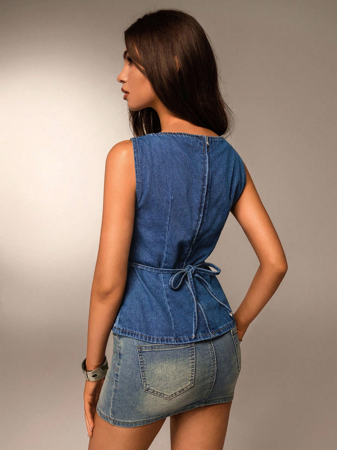 Top SHEIN, albastru