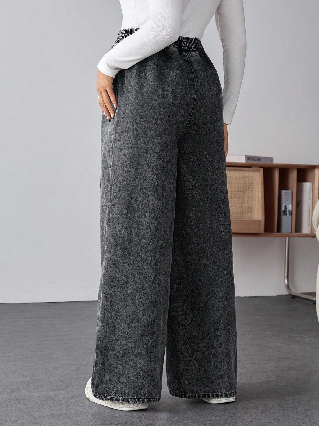 Jeans SHEIN, negru
