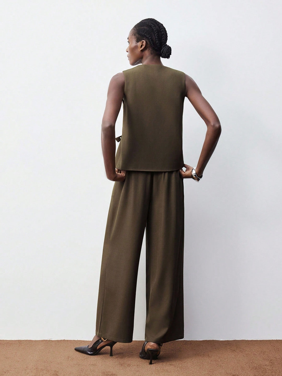 SHEIN szett, barna