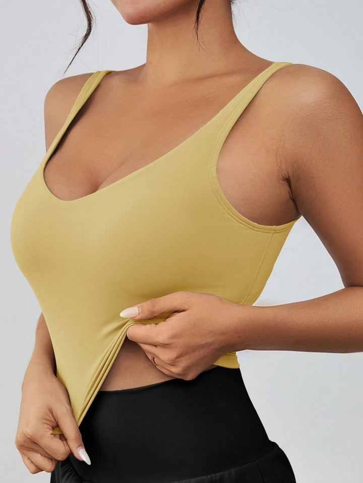 Top SHEIN, verde
