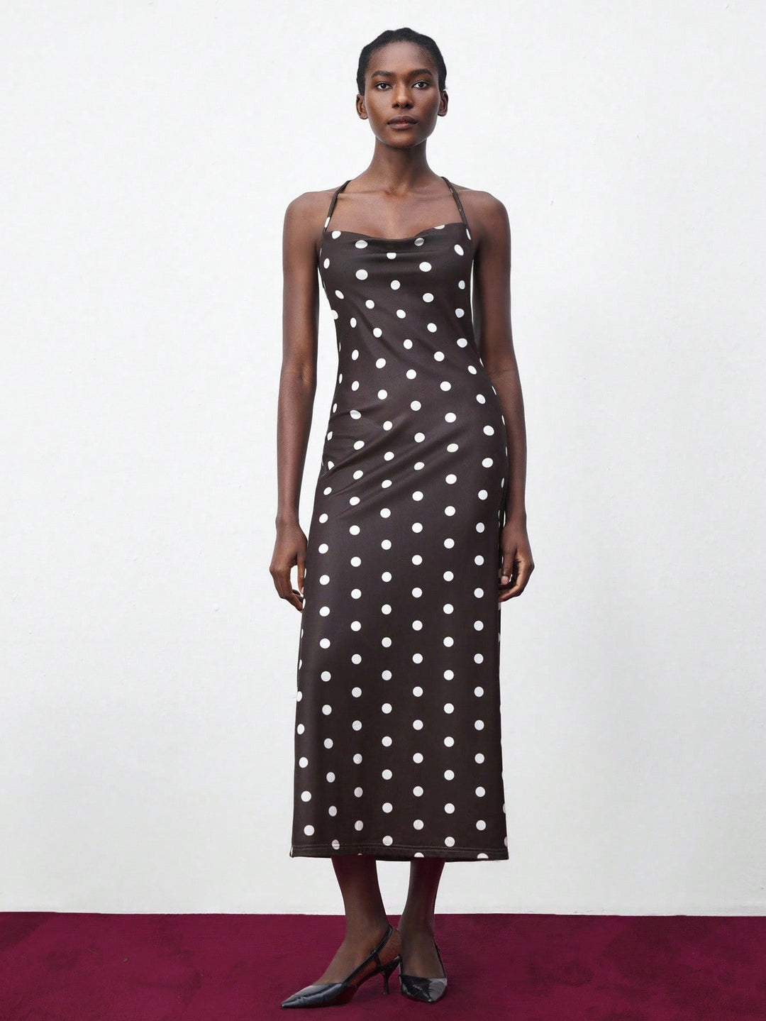 Rochie maxi SHEIN, negru
