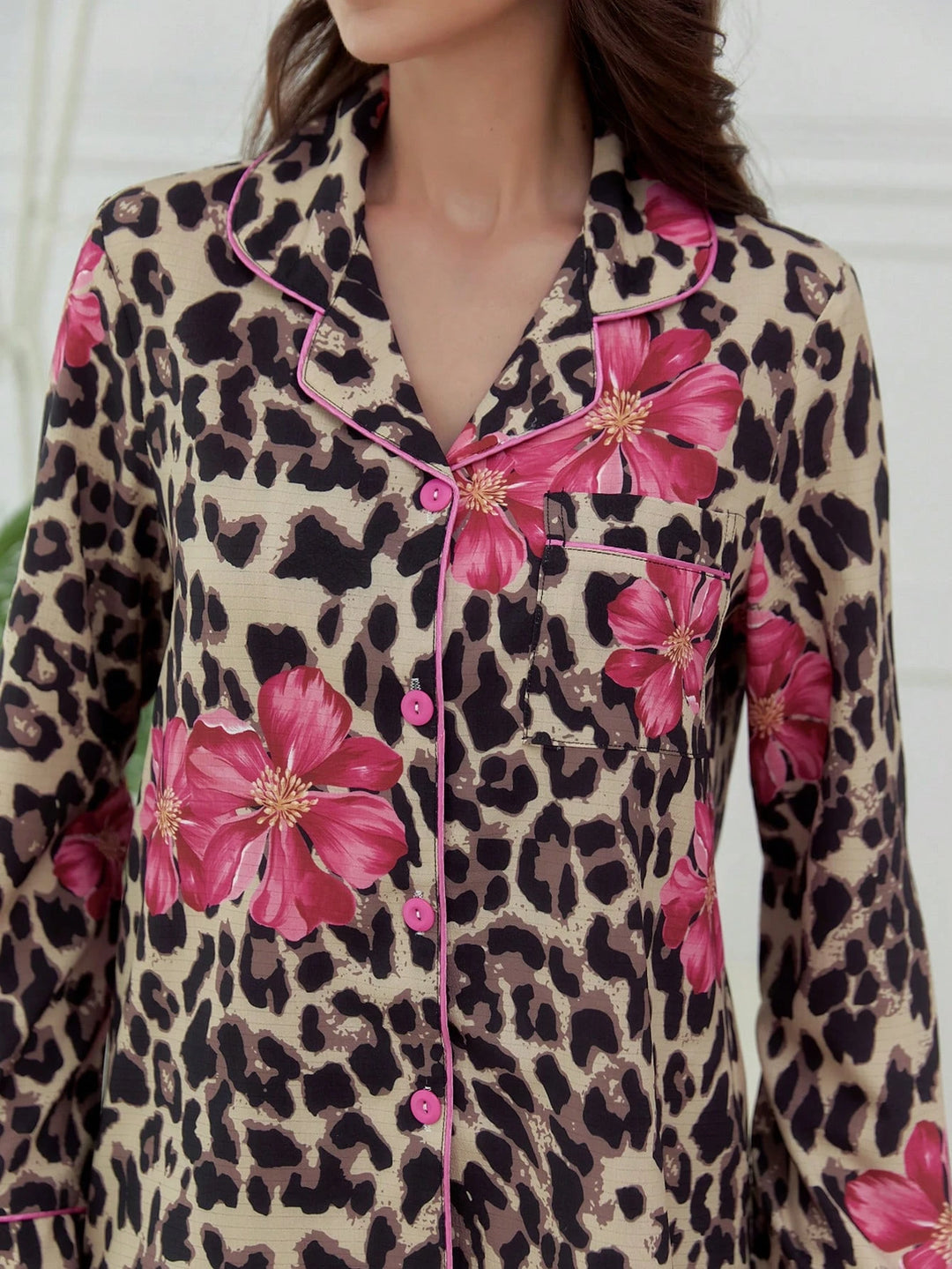 Compleu pijamale SHEIN, mix culori