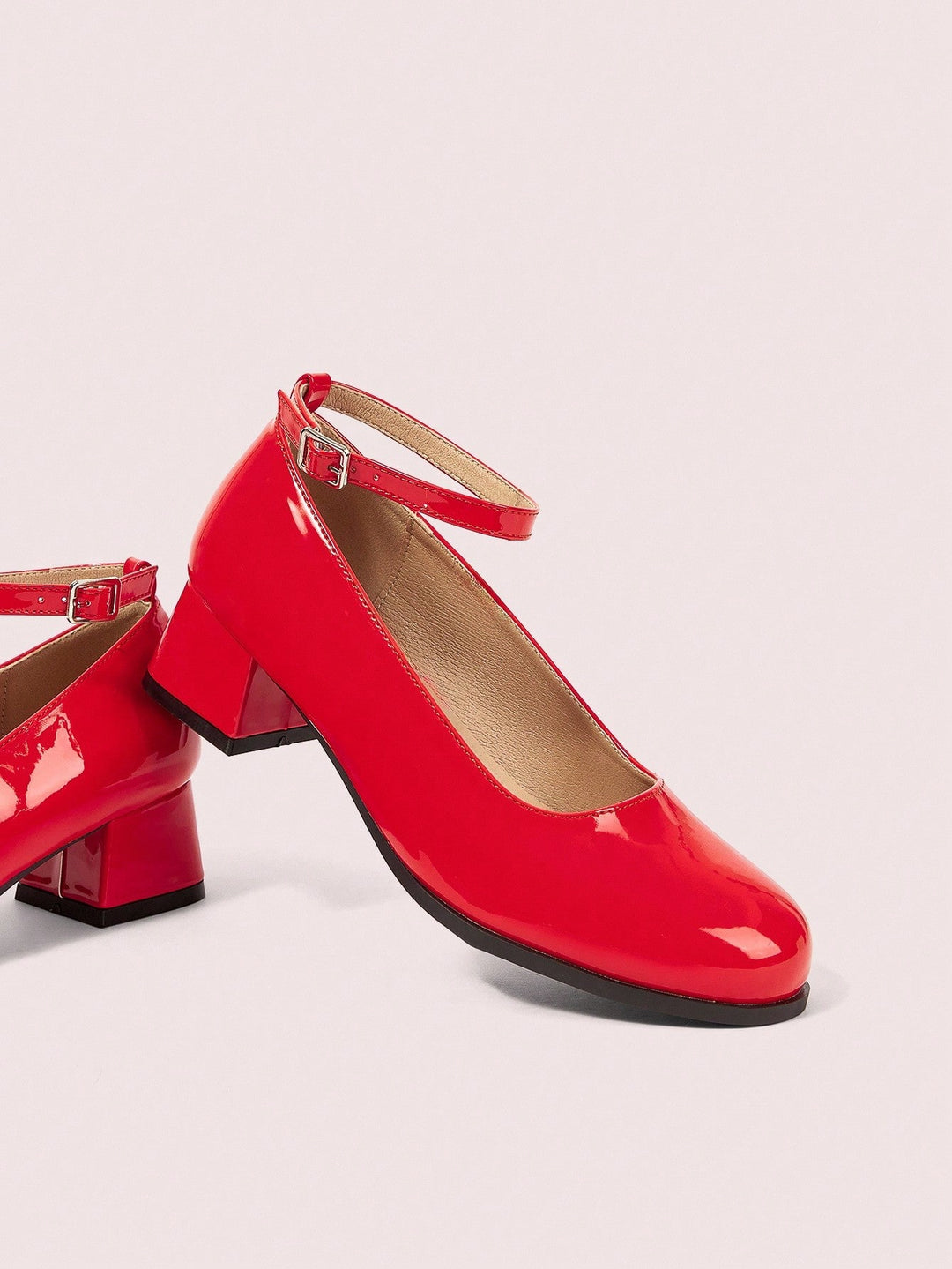 Pantofi cu toc SHEIN, negru