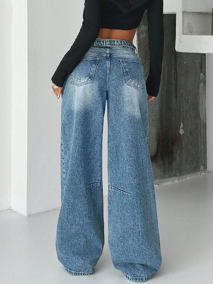 Jeans SHEIN, albastru