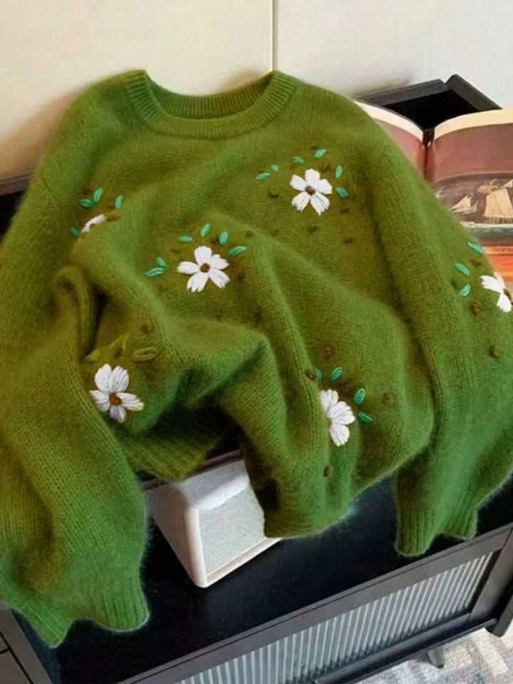 Pulover SHEIN, verde