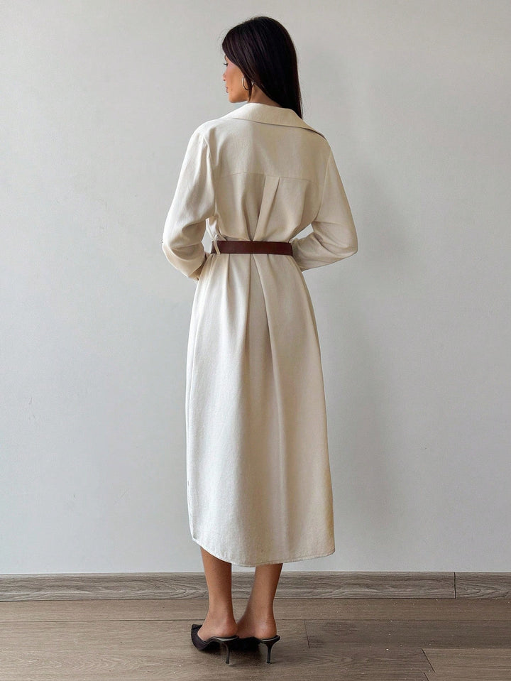 Rochie maxi SHEIN, alb