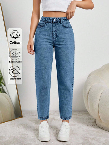 Jeans SHEIN, albastru