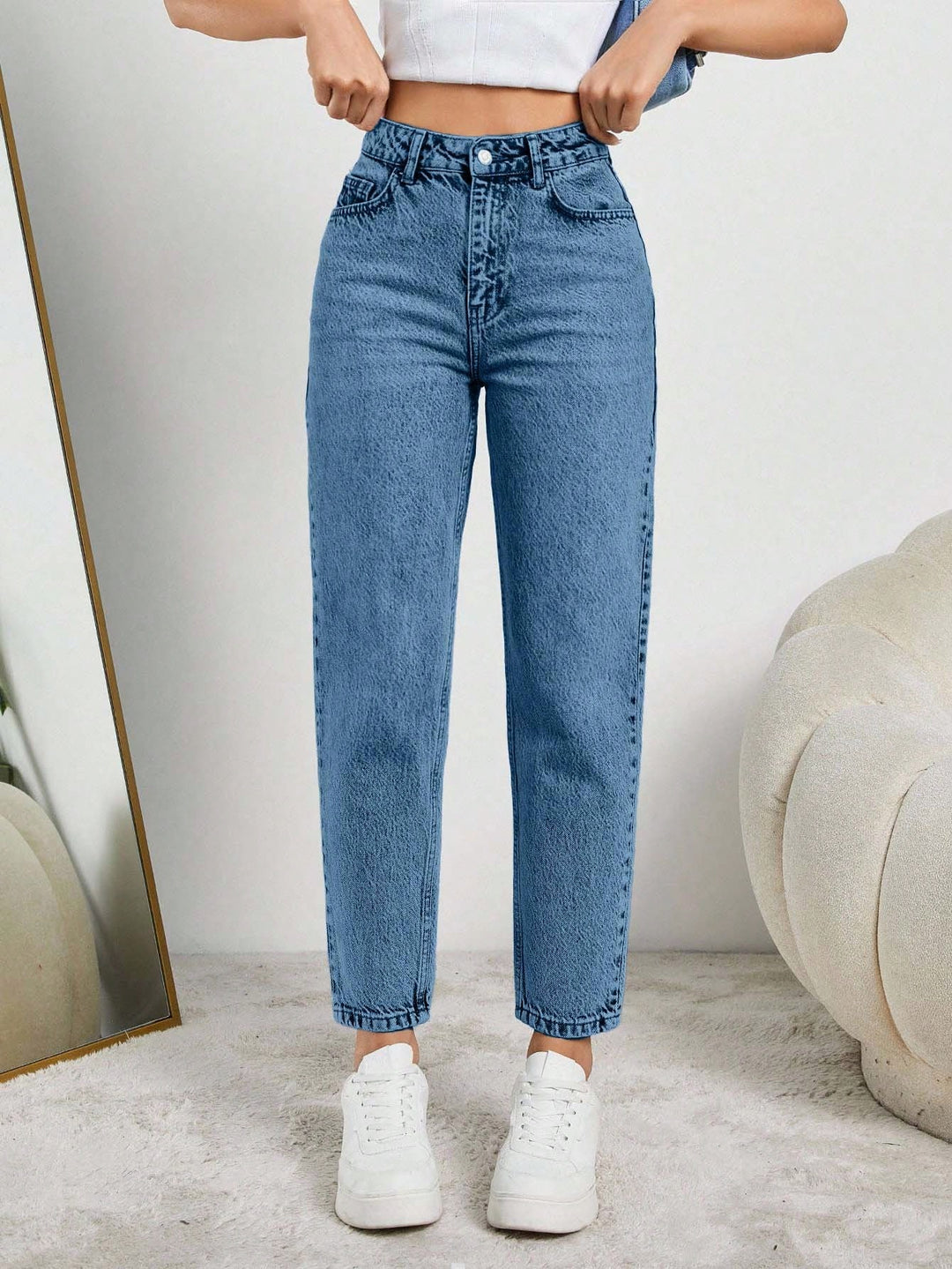 Jeans SHEIN, albastru