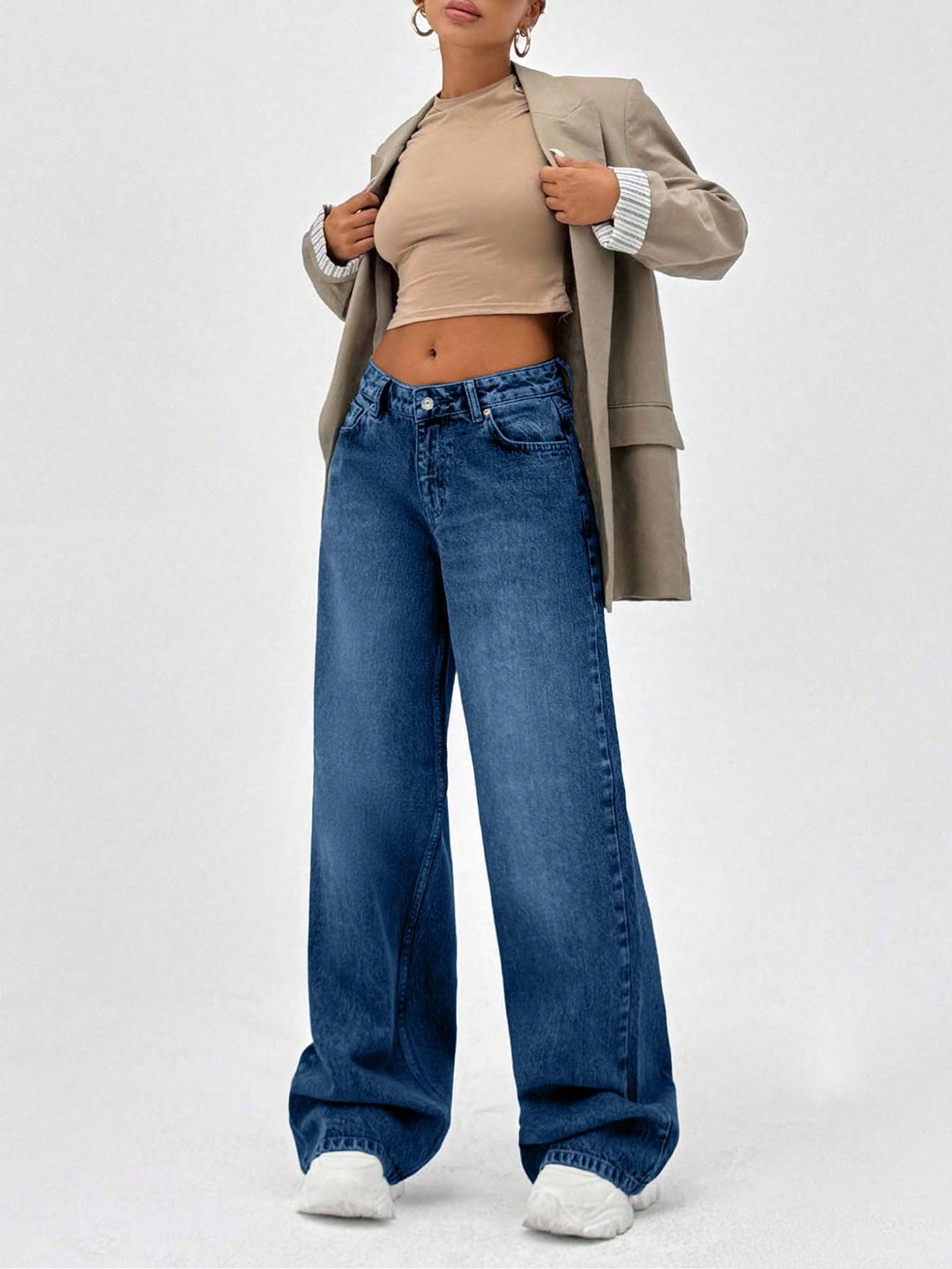 Jeans SHEIN, albastru