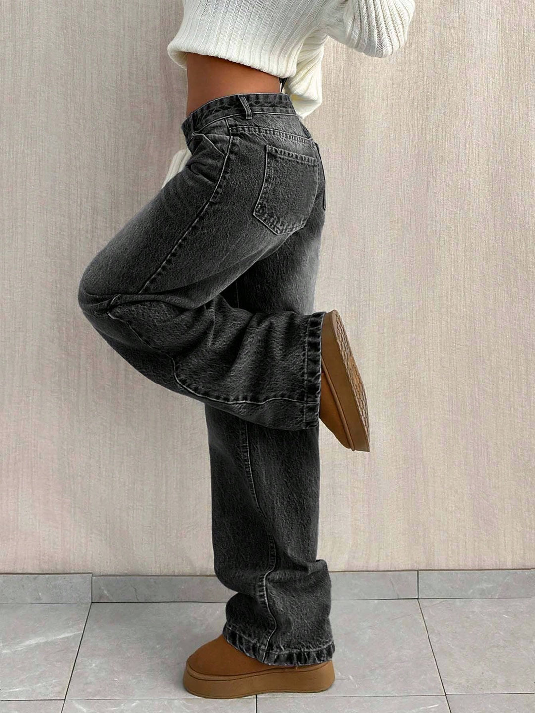 Jeans SHEIN, negru