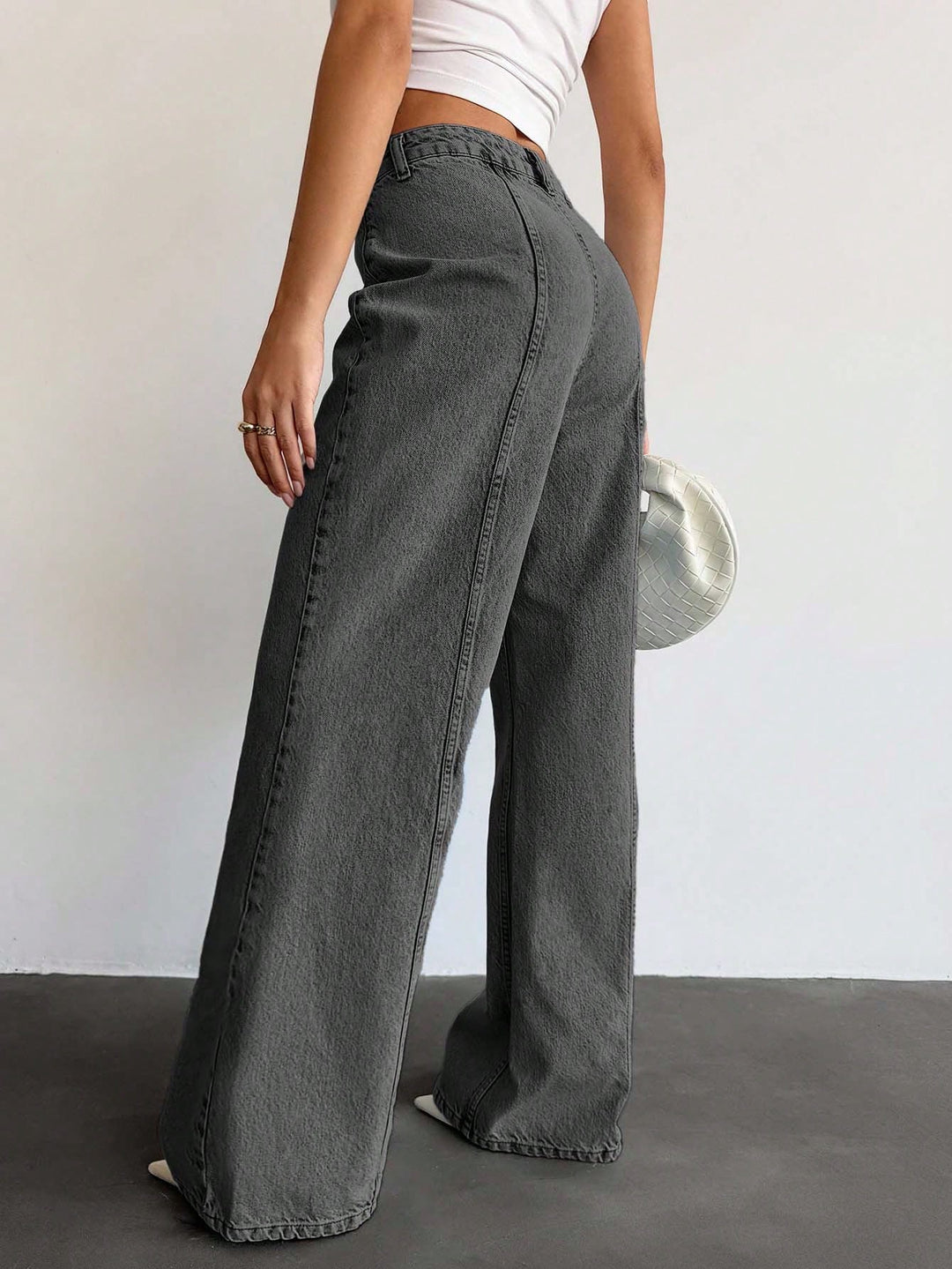Jeans SHEIN, gri