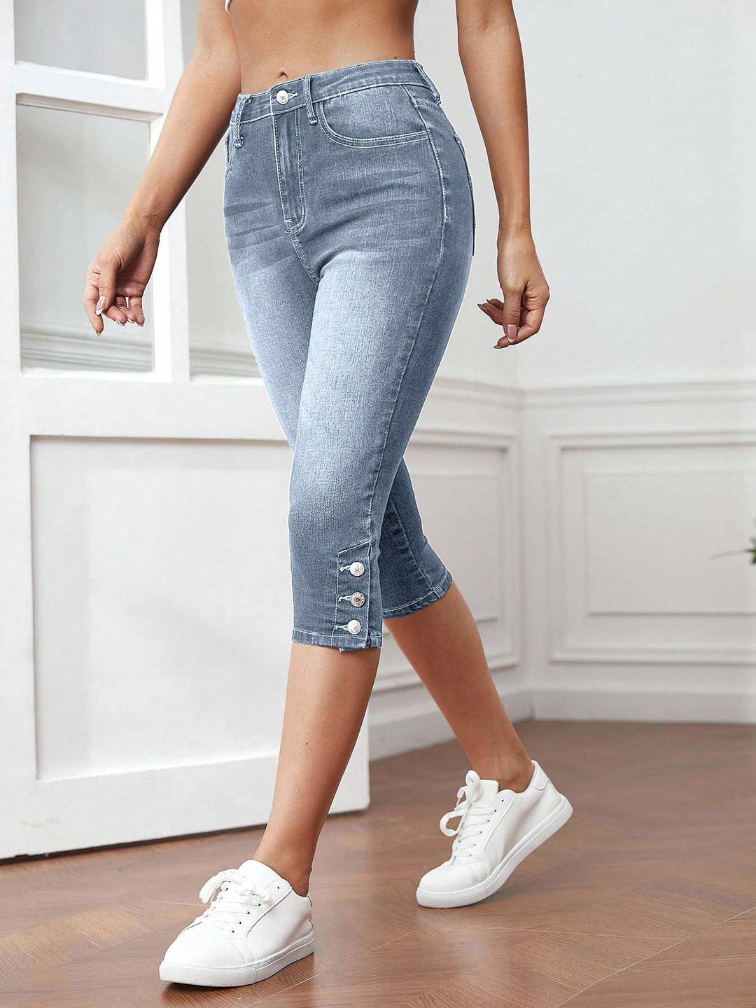 Jeans SHEIN, albastru