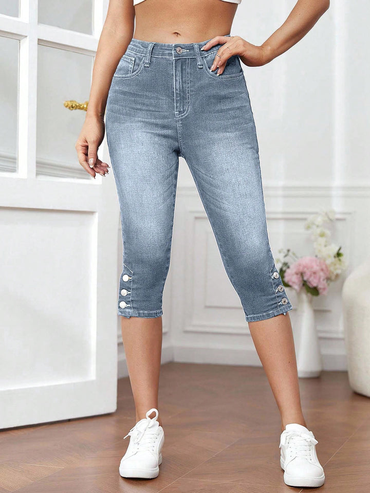 Jeans SHEIN, albastru