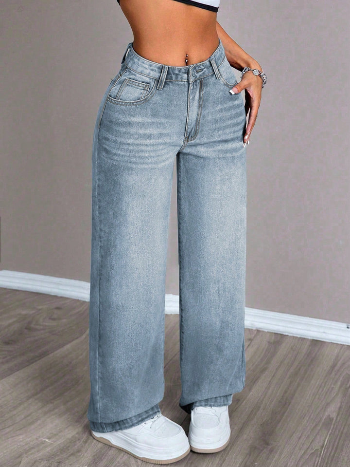 Jeans SHEIN, albastru
