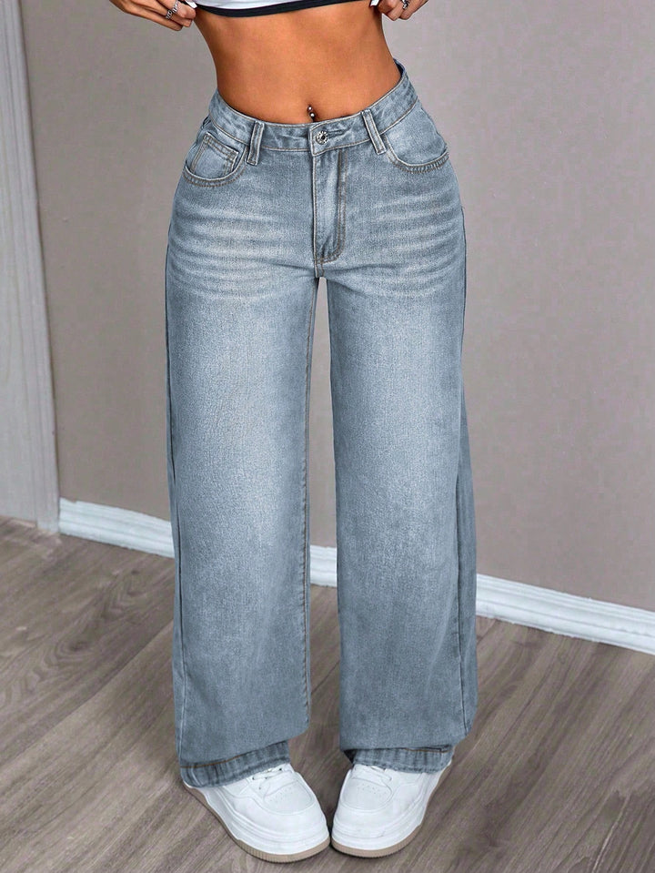 Jeans SHEIN, albastru