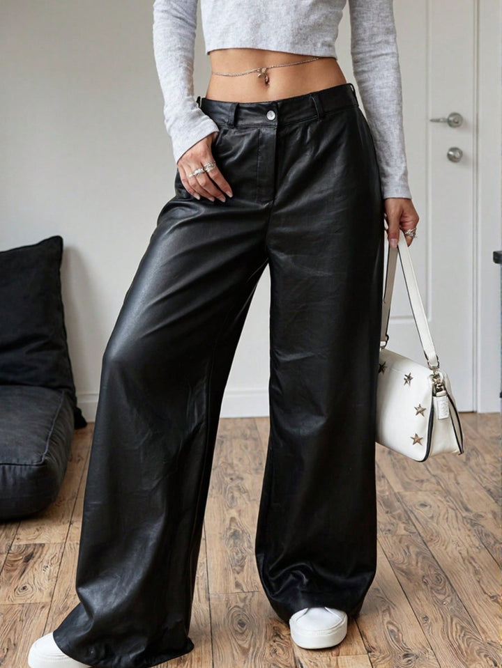 Pantaloni SHEIN, negru