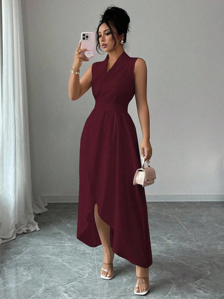 Rochie maxi SHEIN, vișiniu