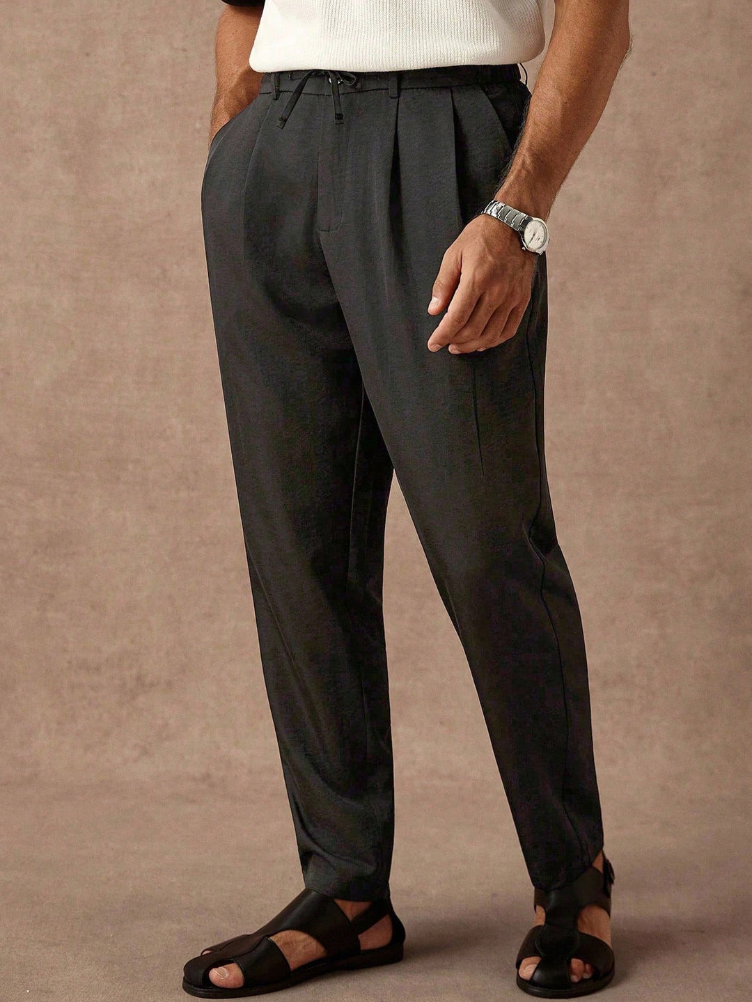 Pantalon SHEIN, negru
