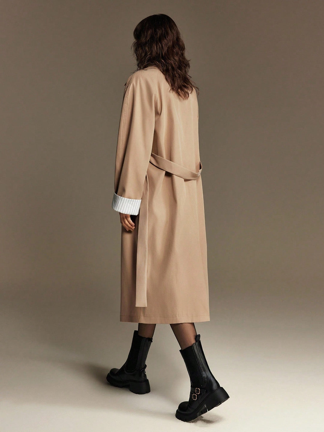 Trench SHEIN, maro