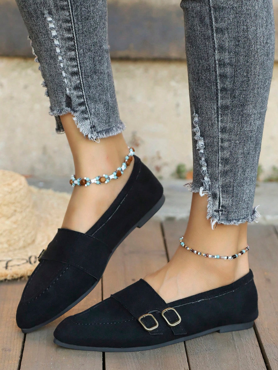 Balerini SHEIN, negru