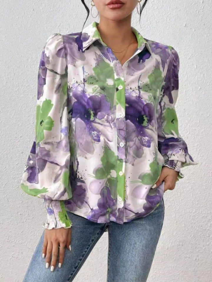 Cămașă casual SHEIN, mov