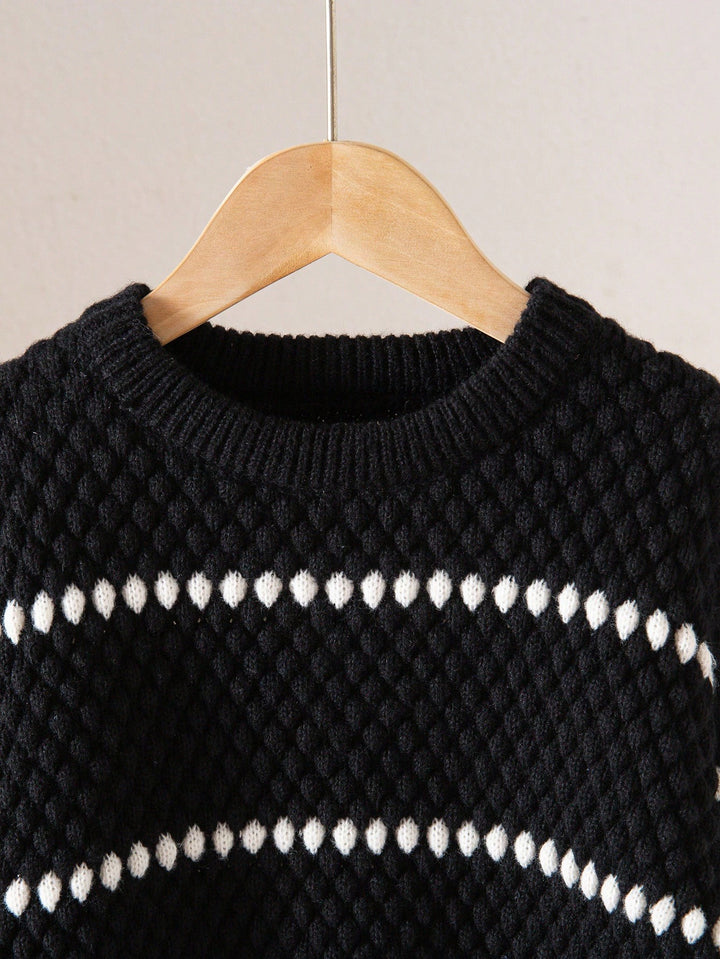 Pulover SHEIN, negru