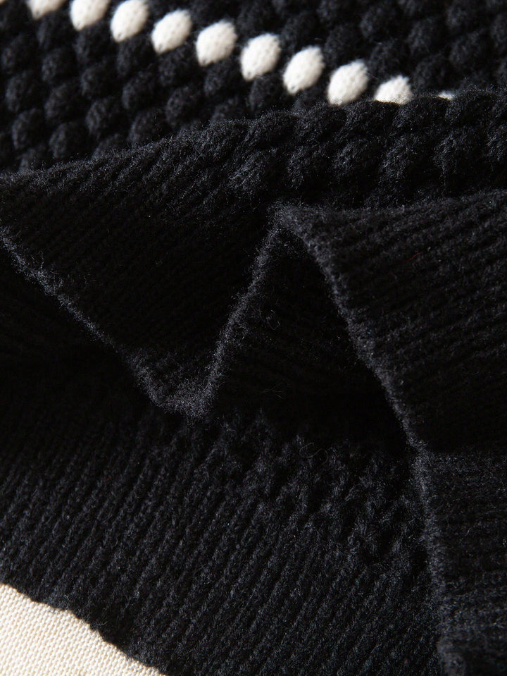 Pulover SHEIN, negru