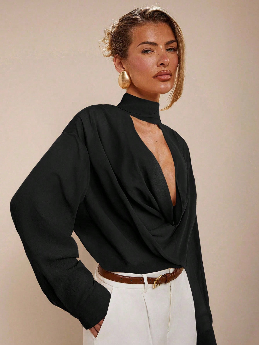Bluza SHEIN, negru