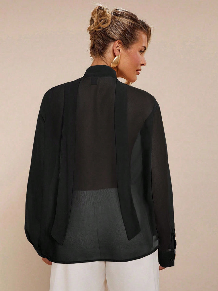 Bluza SHEIN, negru