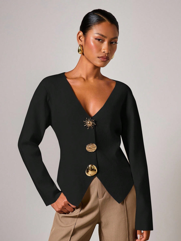 Cardigan SHEIN, negru