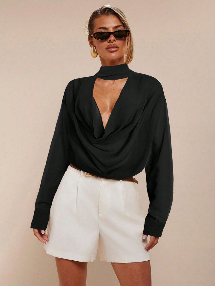 Bluza SHEIN, negru